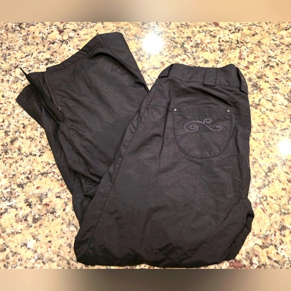 Columbia Black Snow Pants - Picture 1 of 11